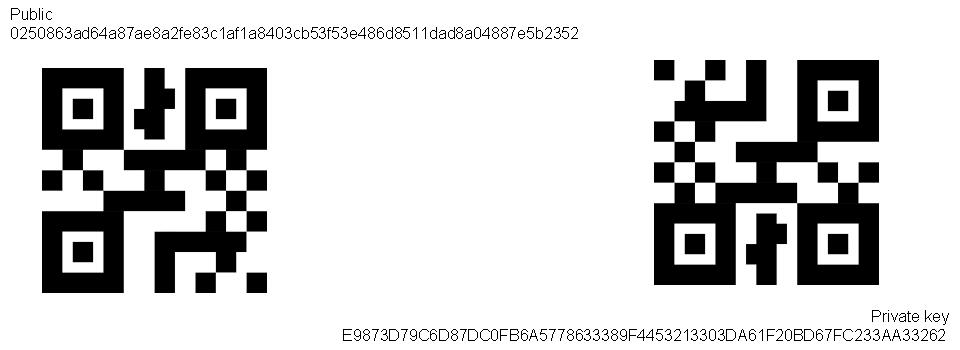 Bitcoin paper wallet